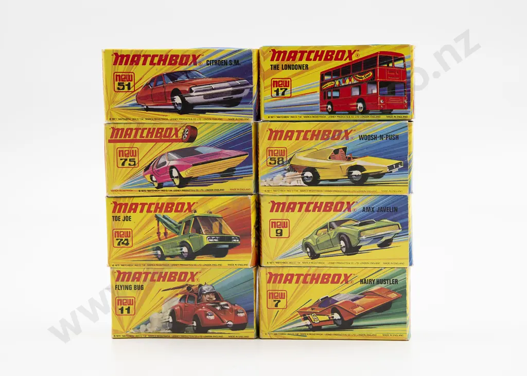 Eight Boxed Matchbox 1-75 Superfast Models Image 1++
