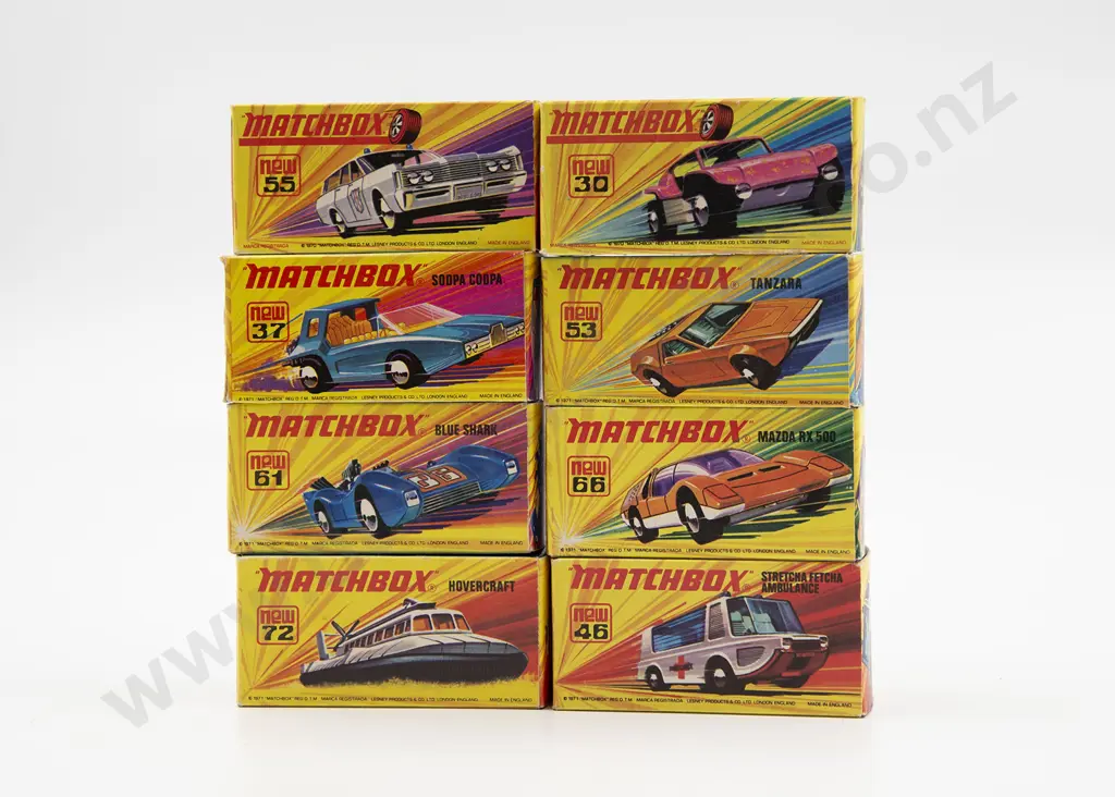 Eight Boxed Matchbox 1-75 Superfast Models Image 1++