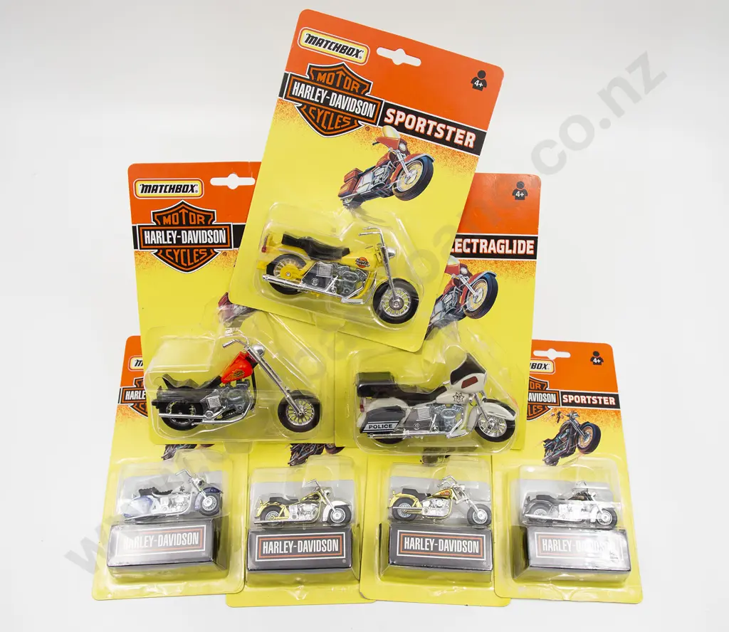 Boxed as New Matchbox Motor Cycles Harley-Davidson Image 1++