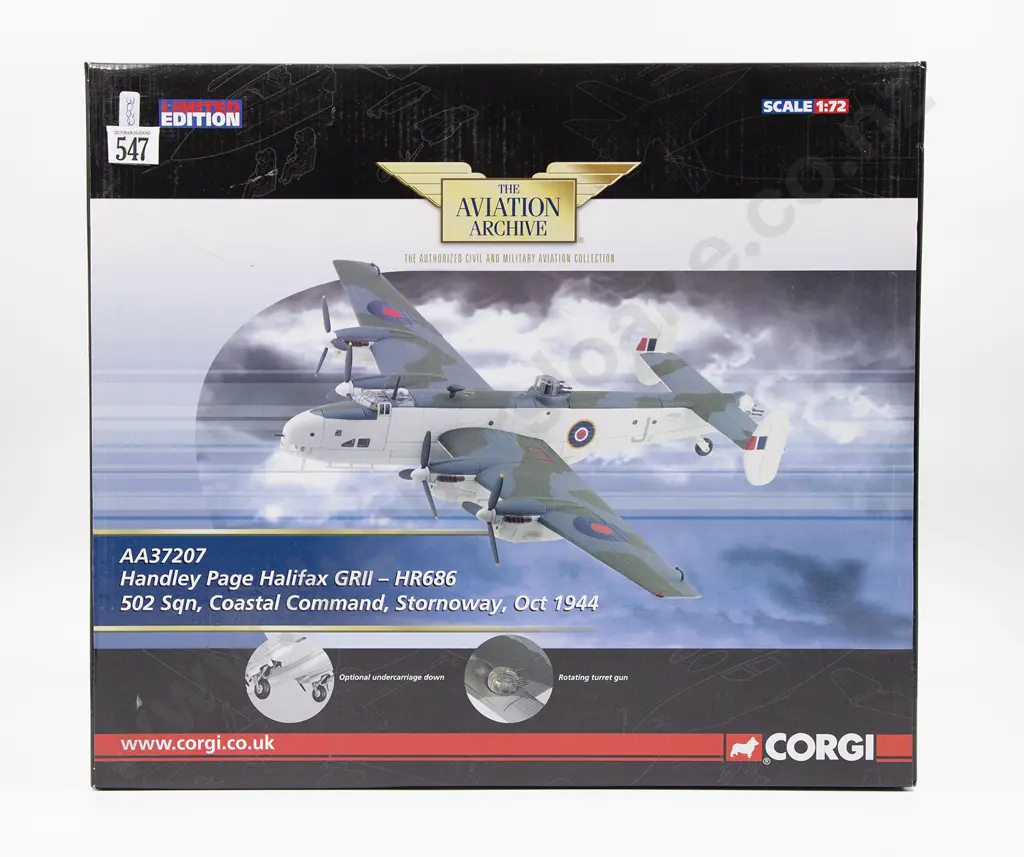 As New Corgi AA37207 Aviation Archive Diecast 1:72 Model Image 1++
