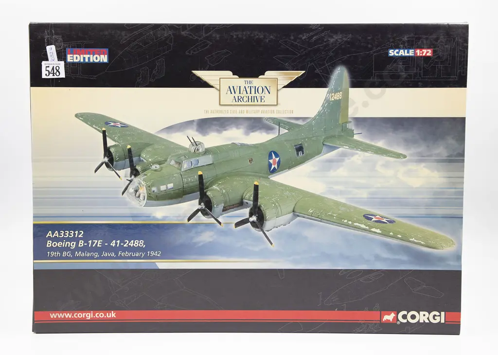 As New Corgi AA33312 Aviation Archive Diecast 1:72 Model Image 1++