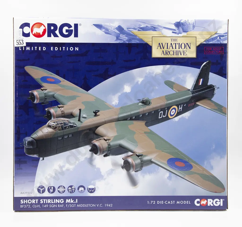 As New Corgi AA39502 Aviation Archive Diecast 1:72 Model Image 1++