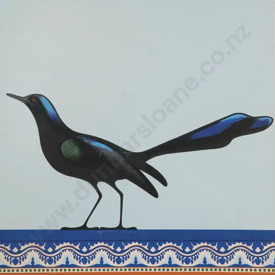 Don Binney (1940-2012) - Grackle Veracruz