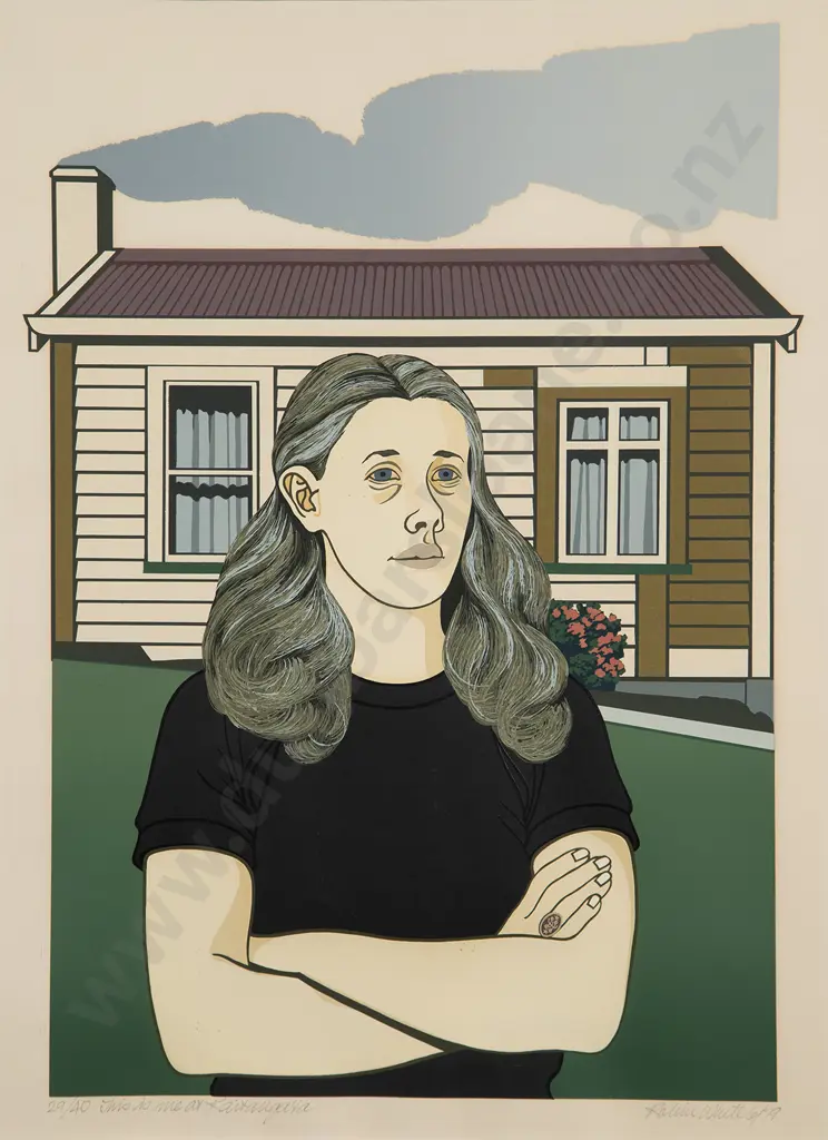 Robin White (b 1946) - This is me at Kaitangata Image 1++