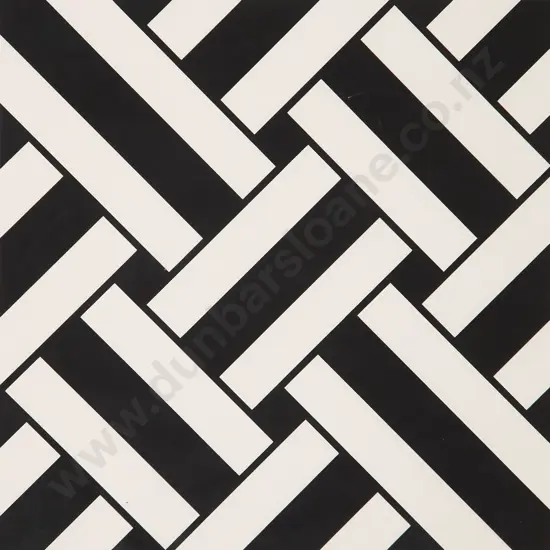 Ian Scott (1945-2013) - Untitled (Black & White Lattice)