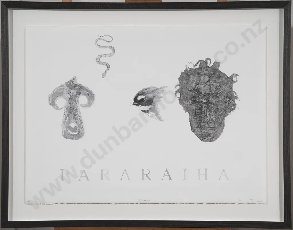 Shane Cotton (b 1964) - Pararaiha / a Walk in Paradise / Welcome / Veil / Kikorangi / Moerewa Image 1++
