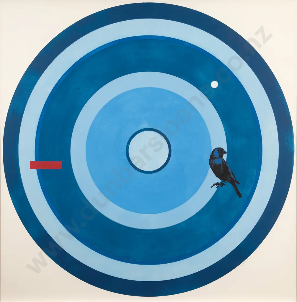 Shane Cotton (b 1964) - Untitled (Goldfinch) Image 1++