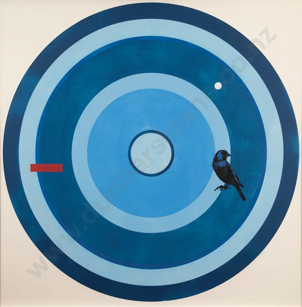 Shane Cotton (b 1964) - Untitled (Goldfinch) Image 1++