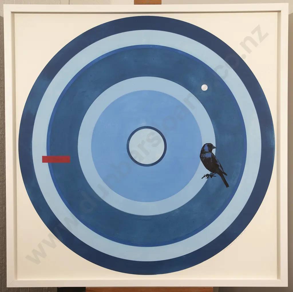 Shane Cotton (b 1964) - Untitled (Goldfinch) Image 1++