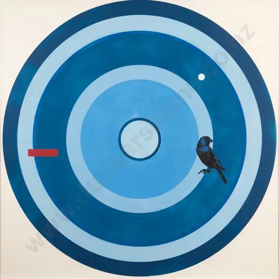 Shane Cotton (b 1964) - Untitled (Goldfinch)