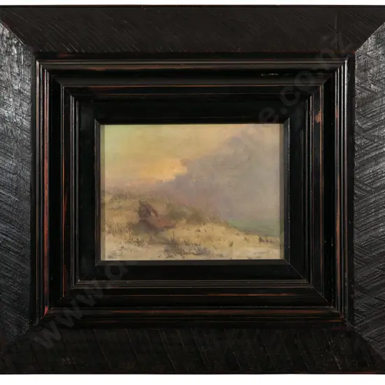 Charles Frederick Goldie OBE (1870-1947) - When Evening Shadows Fall