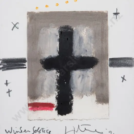 Ralph Hotere (1931-2013) - Winter Solstice Carey's Bay