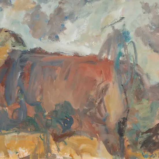 Mountford Tosswill (Toss) Woollaston (1910-98) - Burnt Spur