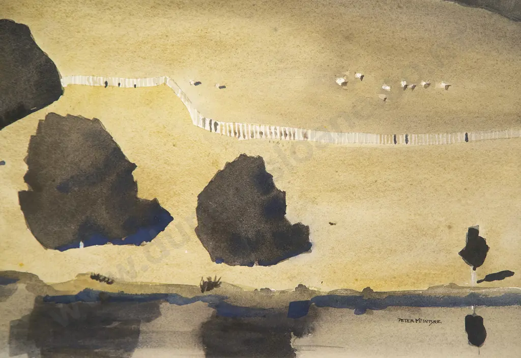 Peter McIntyre (1910-95) - King Country Image 1++