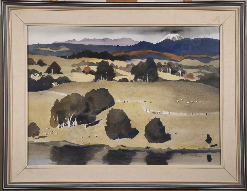 Peter McIntyre (1910-95) - King Country Image 1++