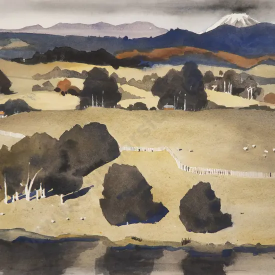 Peter McIntyre (1910-95) - King Country