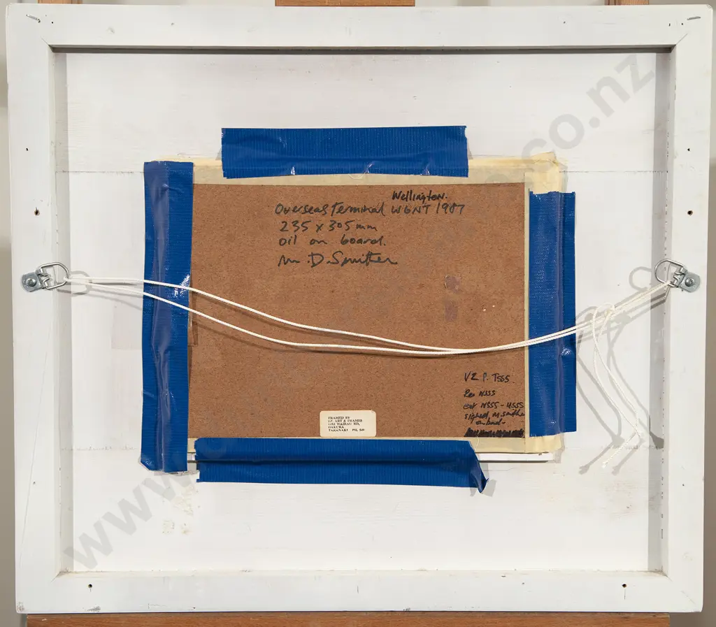 Michael Smither (b 1939) - Overseas Terminal Wellington Image 1++
