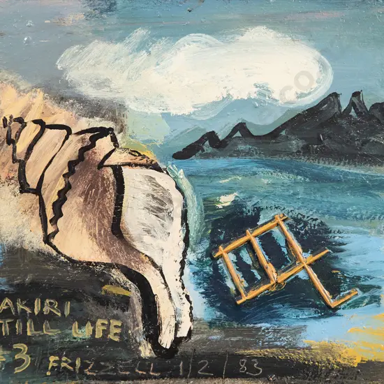 Dick Frizzell (b 1943) - Pakiri Still Life #3