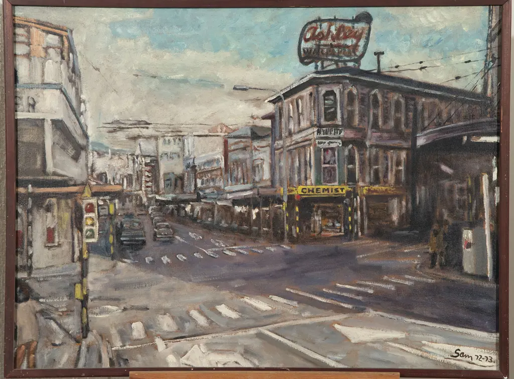 Sam Cairncross (1913-76) - Perrett's Corner Wellington Image 1++