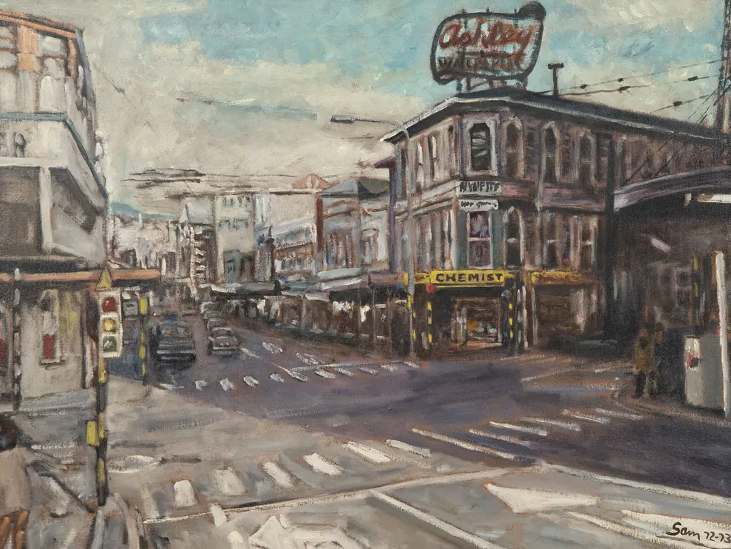 Sam Cairncross (1913-76) - Perrett's Corner Wellington Image 1++