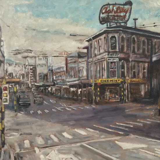 Sam Cairncross (1913-76) - Perrett's Corner Wellington