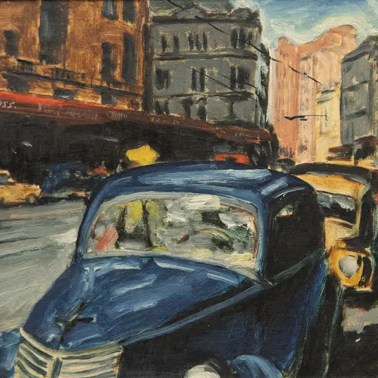 Sam Cairncross (1913-76) - Lambton Quay