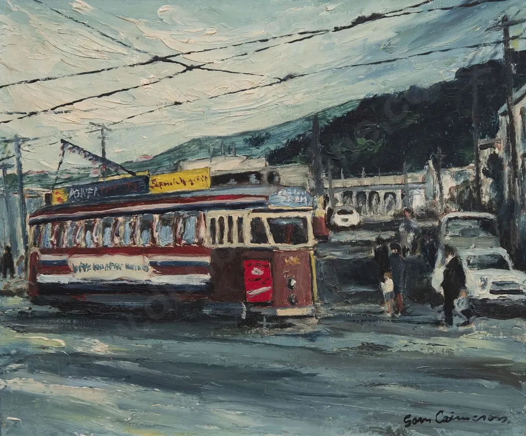 Sam Cairncross (1913-76) - The Last Tram Image 1++