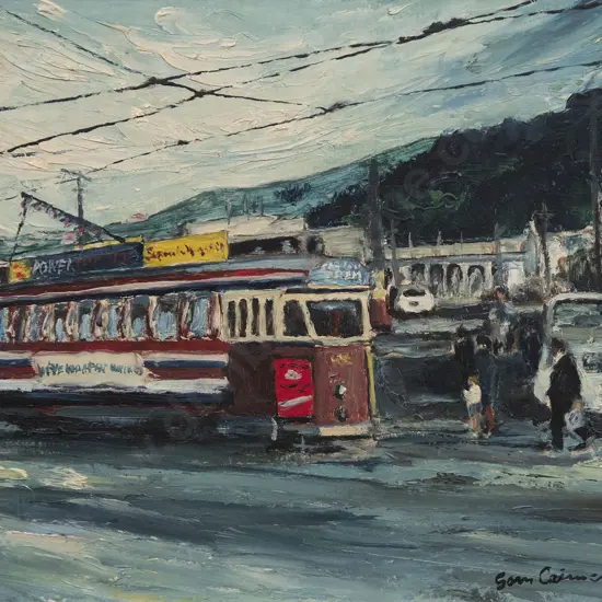 Sam Cairncross (1913-76) - The Last Tram