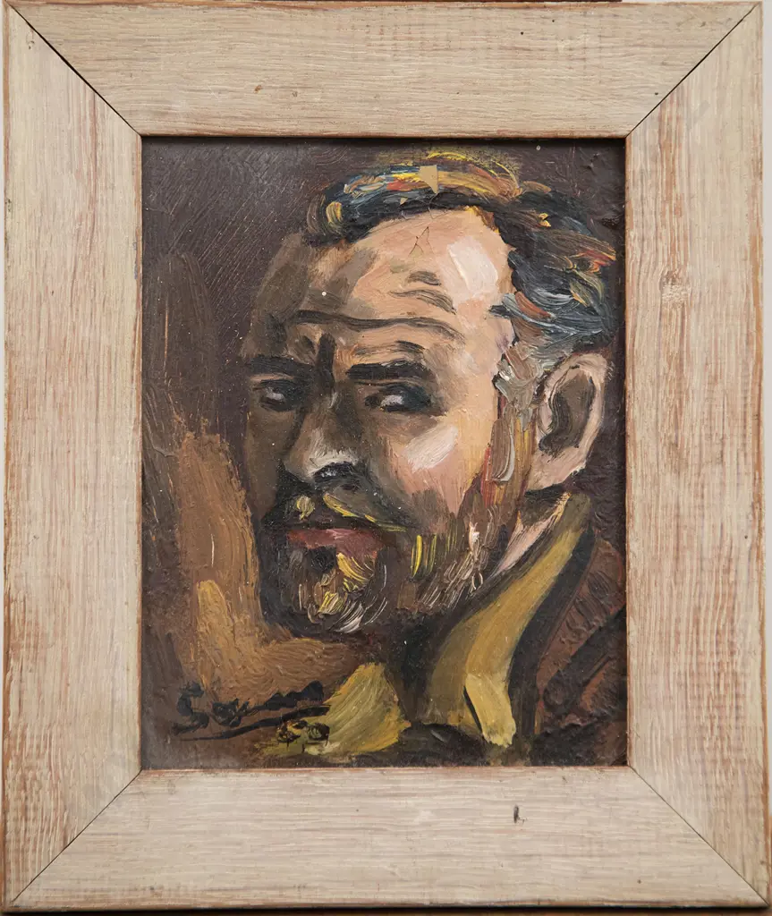 Sam Cairncross (1913-76) - Self Portrait (Young Sam) Image 1++