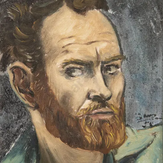 Sam Cairncross (1913-76) - Self Portrait (1950)