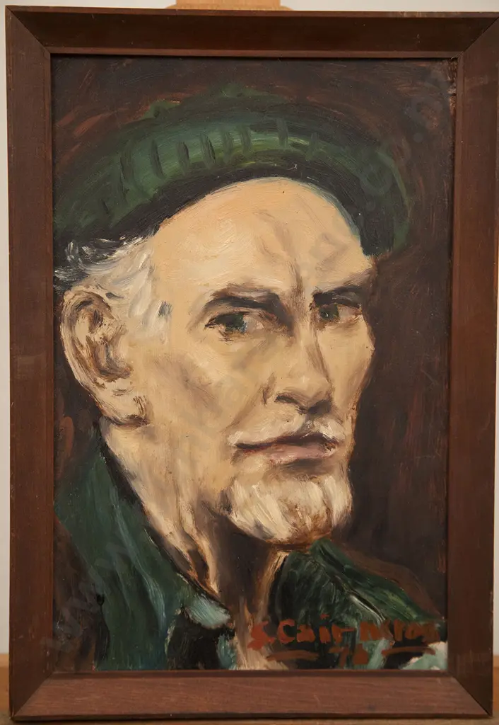 Sam Cairncross (1913-76) - Last Self Portrait (1976) Image 1++
