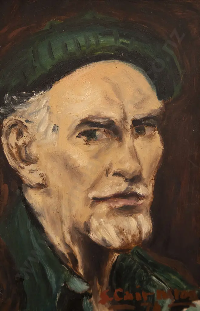 Sam Cairncross (1913-76) - Last Self Portrait (1976) Image 1++