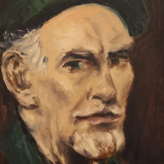 Sam Cairncross (1913-76) - Last Self Portrait (1976)