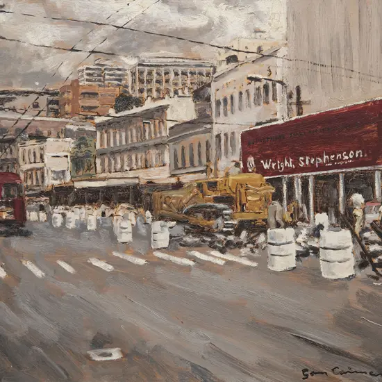 Sam Cairncross (1913-76) - Lambton Quay