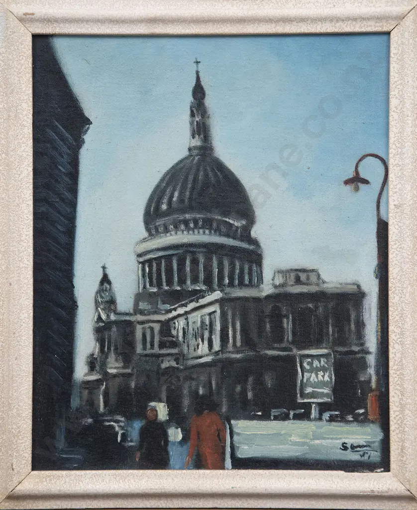 Sam Cairncross (1913-76) - St Pauls Cathedral London Image 1++