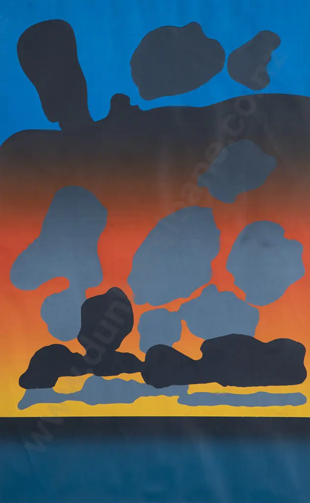 Michael Smither (b 1939) - Horizon & Clouds I Image 1++