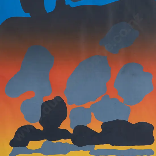 Michael Smither (b 1939) - Horizon & Clouds I