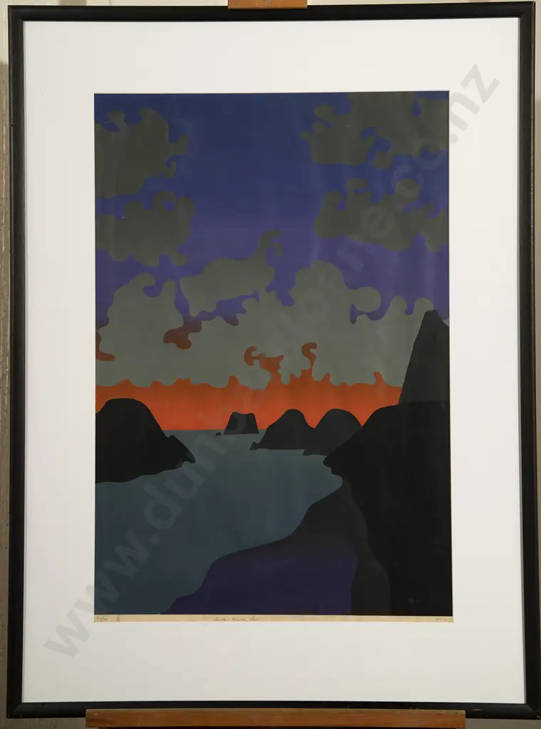 Michael Smither (b 1939) - Back Beach Road Image 1++