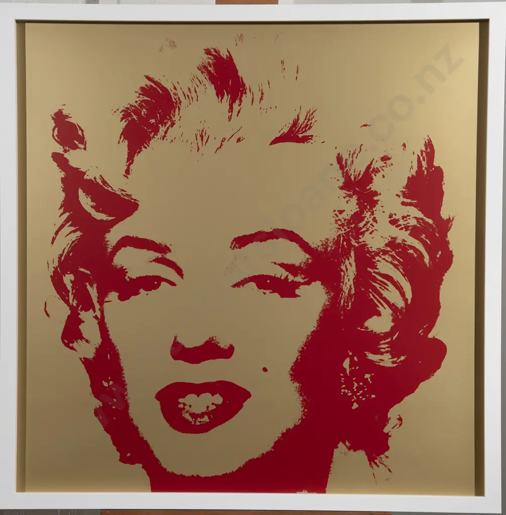 Sunday B. Morning after Andy Warhol (American) - Golden Marilyn (11.40) Image 1++
