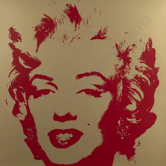 Sunday B. Morning after Andy Warhol (American) - Golden Marilyn (11.40)