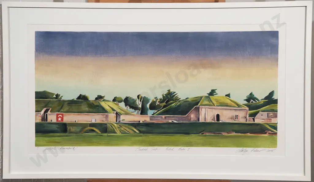 Stanley Palmer (b 1936) - Turkish Fort - Kilid Bahr I Image 1++