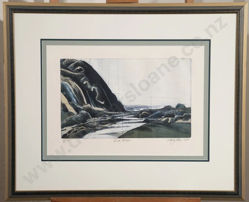 Stanley Palmer (b 1936) - Creek Whatipu Image 1++