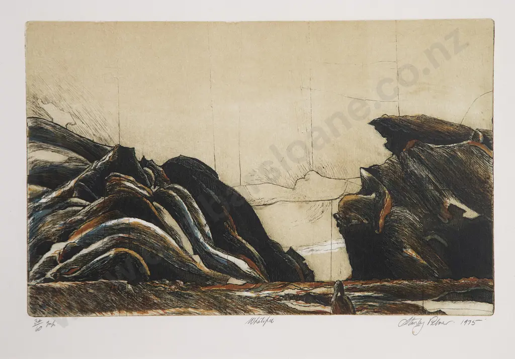 Stanley Palmer (b 1936) - Whatipu Image 1++