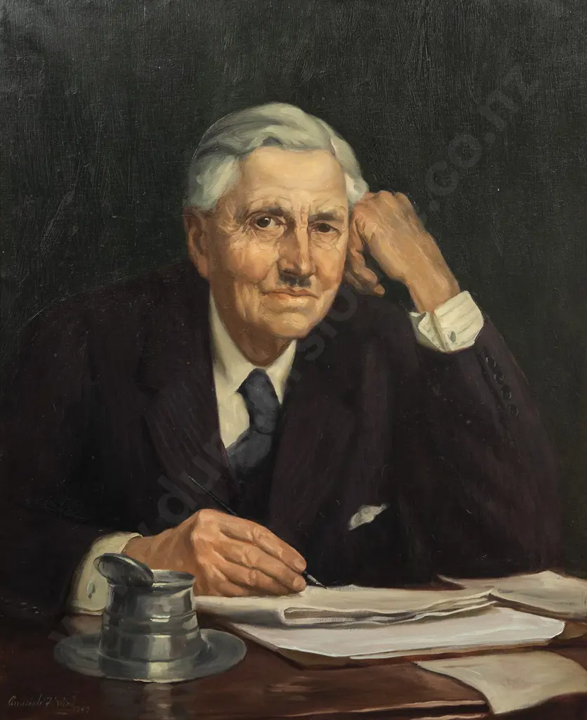 Archibald Nicoll (1886-1952) - Sir Frederic Truby King CMG (1858-1938) Image 1++