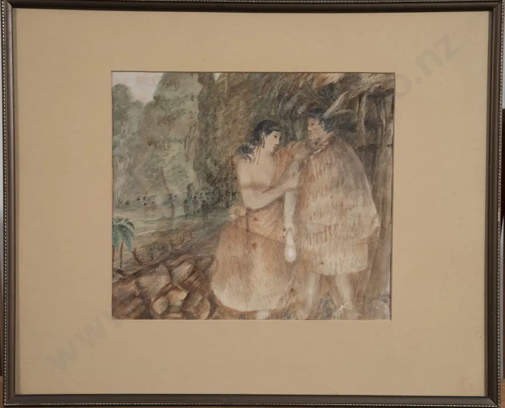 Late C19th - Maori Chief & Chieftainess Image 1++