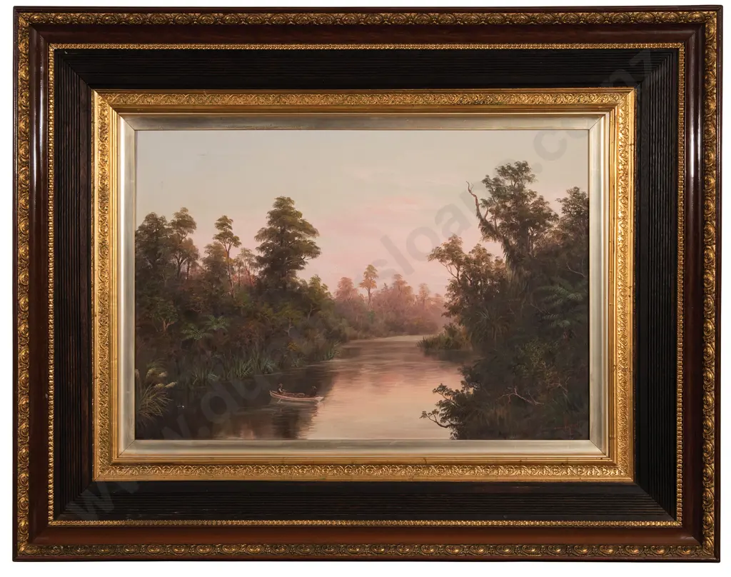 William George Baker (1864-1929) - Mahingapu Creek Image 1++