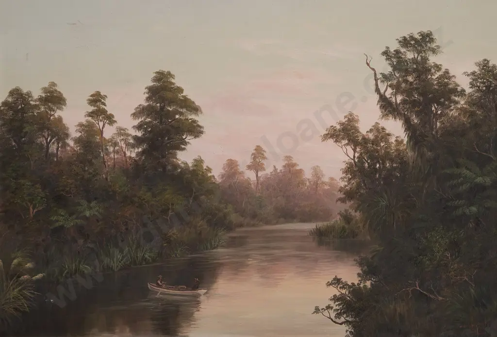 William George Baker (1864-1929) - Mahingapu Creek Image 1++