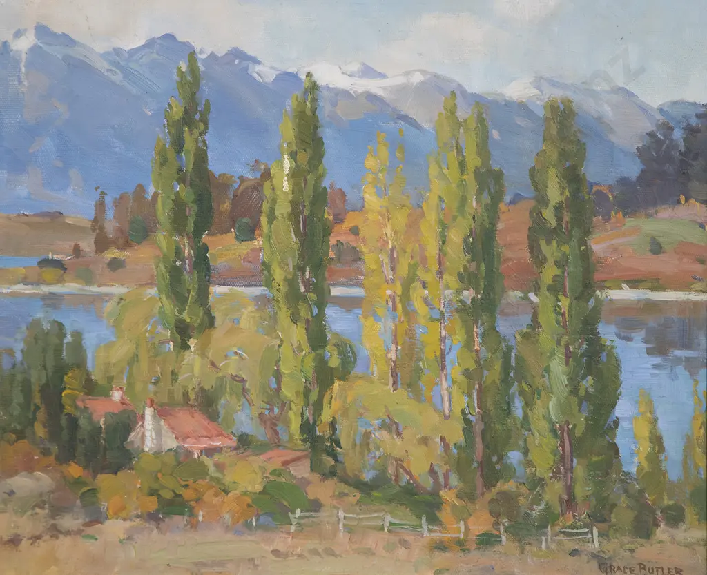 Grace Butler (1887-1962) - Frankton Arm Image 1++