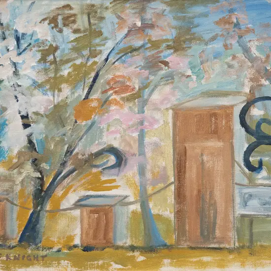 Gwen Knight (1888-1974) - Pukeiti