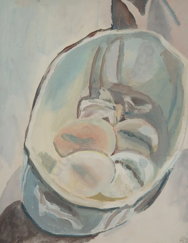 Joanna Margaret Paul - Untitled (Still Life with Fruit Bowl) Image 1++